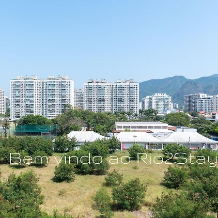 Verano Stay Flat Com Garagem E Wi-Fi - Parque Olimpico Río de Janeiro Exterior foto