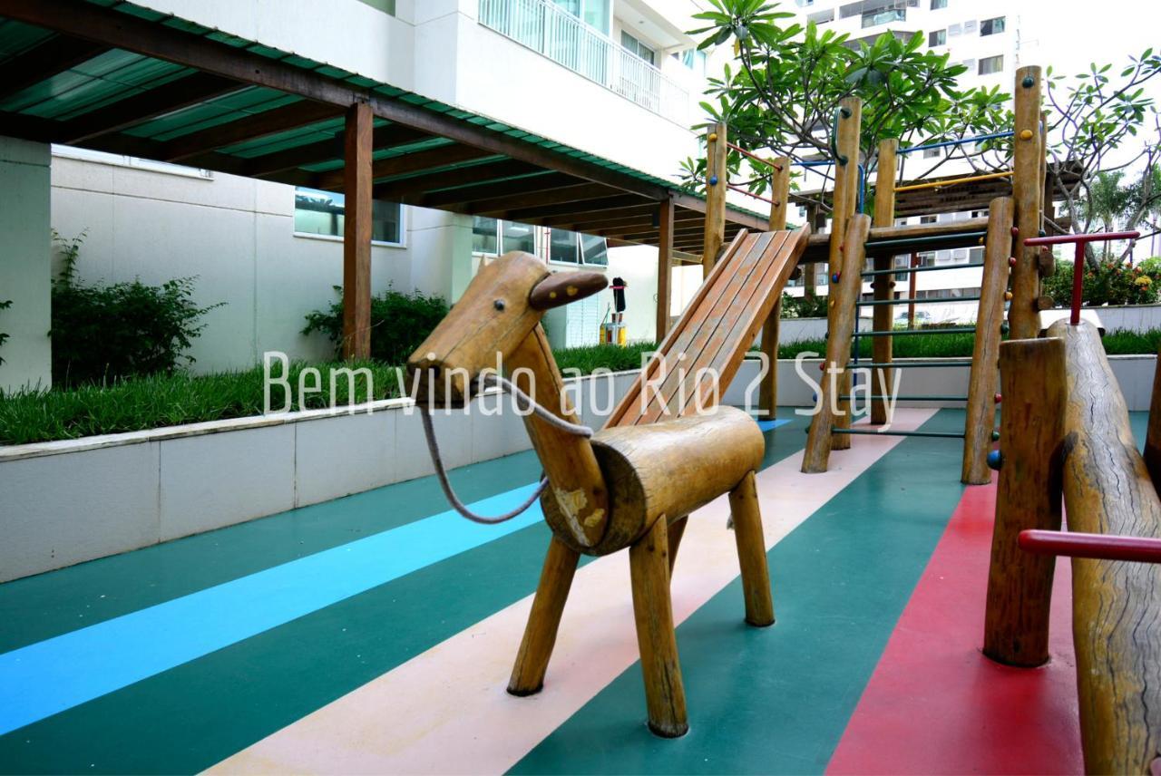 Verano Stay Flat Com Garagem E Wi-Fi - Parque Olimpico Río de Janeiro Exterior foto