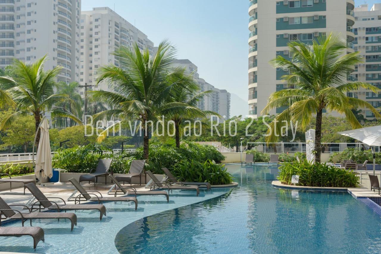 Verano Stay Flat Com Garagem E Wi-Fi - Parque Olimpico Río de Janeiro Exterior foto