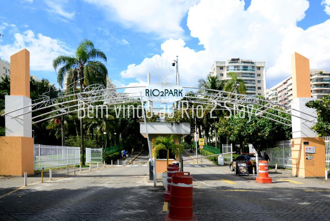 Verano Stay Flat Com Garagem E Wi-Fi - Parque Olimpico Río de Janeiro Exterior foto