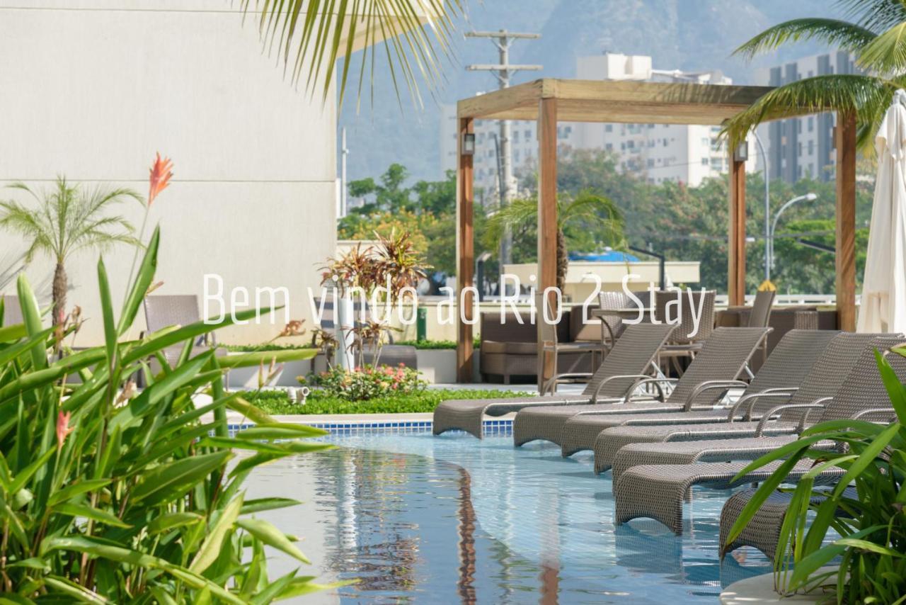 Verano Stay Flat Com Garagem E Wi-Fi - Parque Olimpico Río de Janeiro Exterior foto