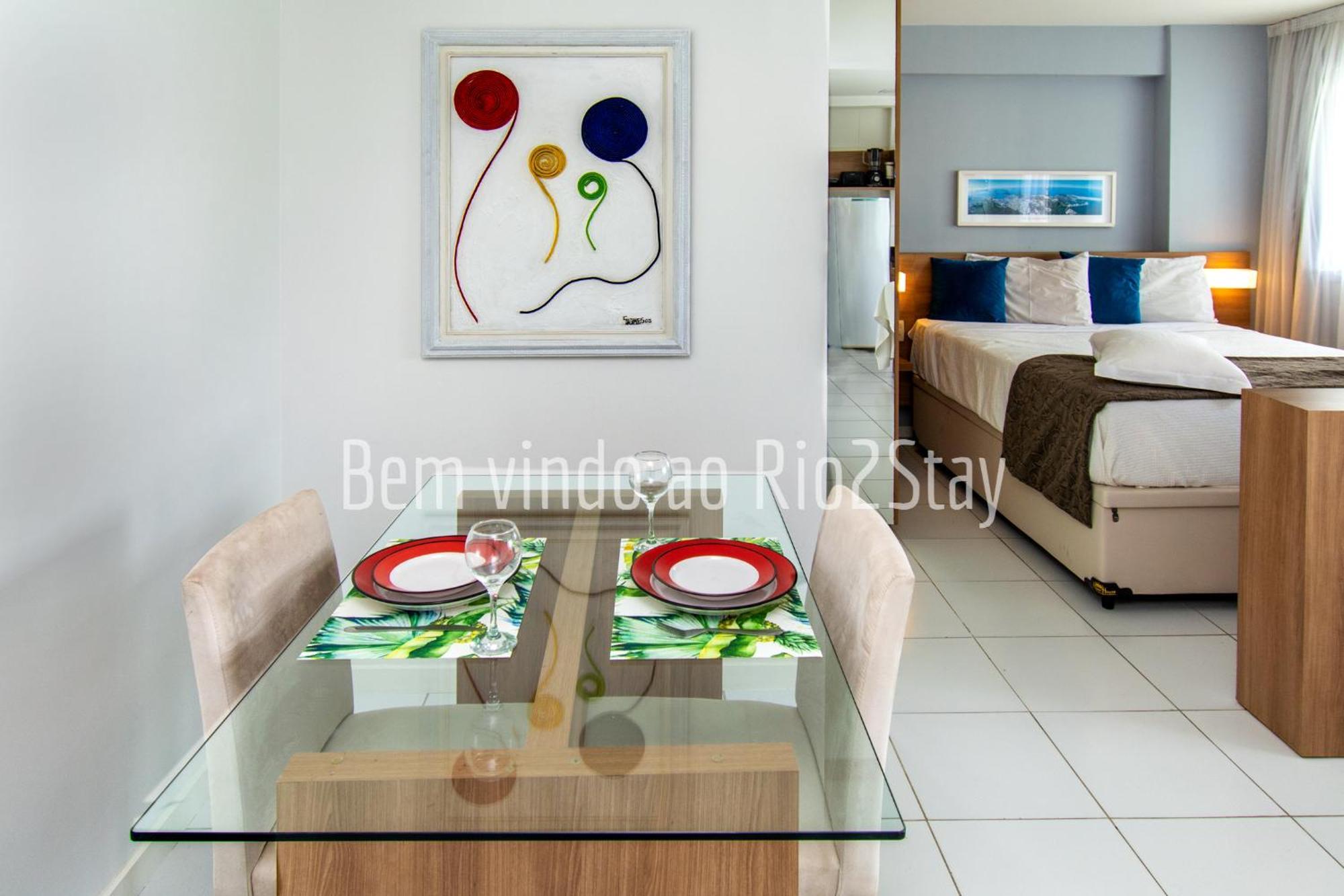 Verano Stay Flat Com Garagem E Wi-Fi - Parque Olimpico Río de Janeiro Exterior foto
