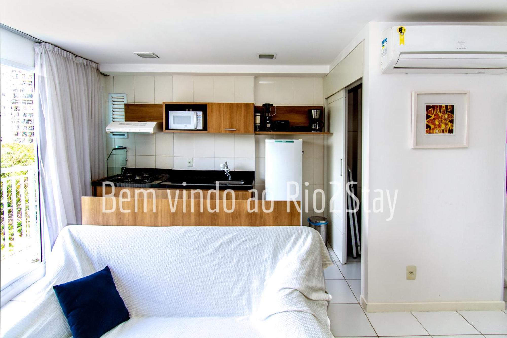 Verano Stay Flat Com Garagem E Wi-Fi - Parque Olimpico Río de Janeiro Exterior foto