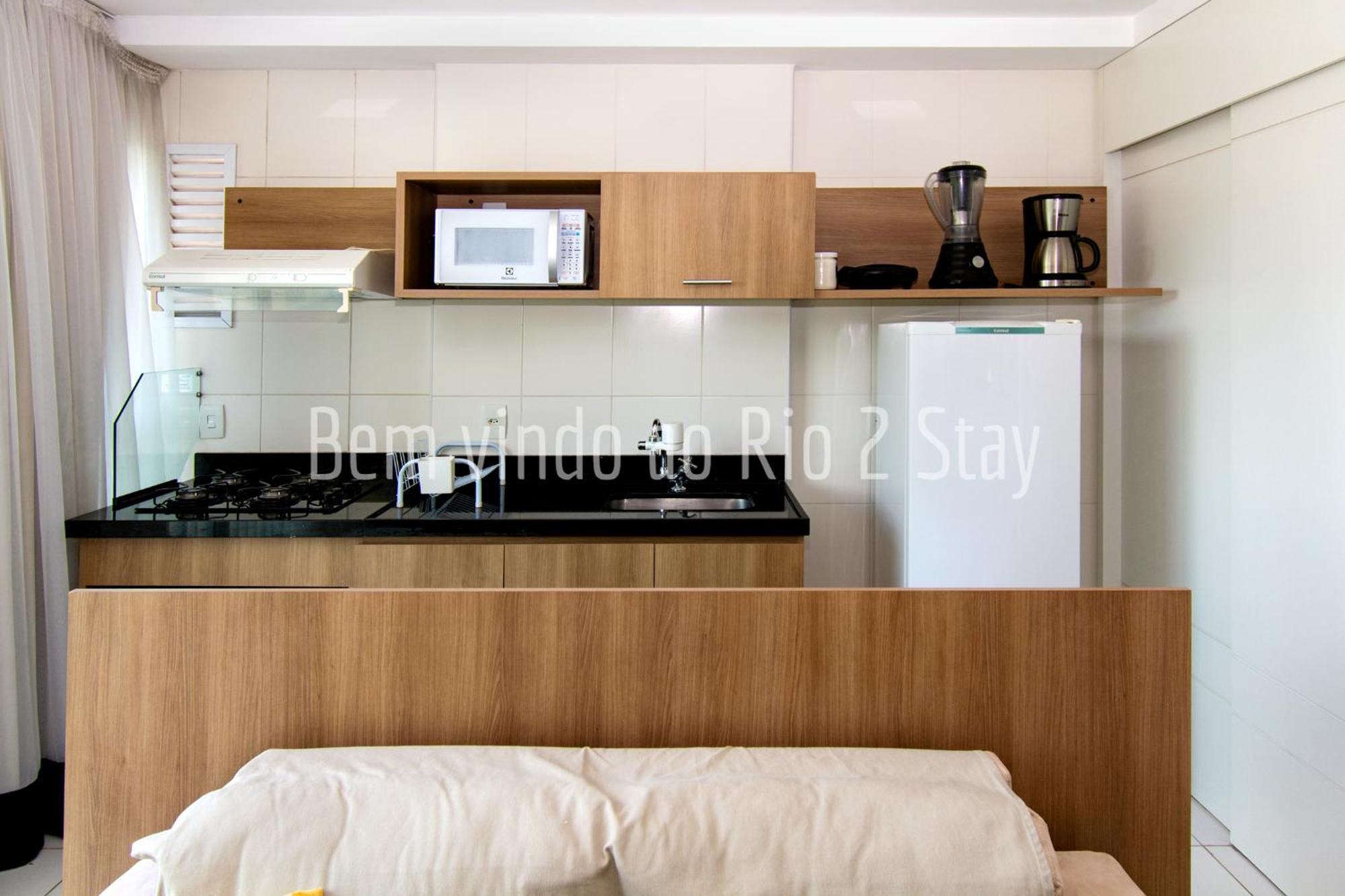 Verano Stay Flat Com Garagem E Wi-Fi - Parque Olimpico Río de Janeiro Exterior foto