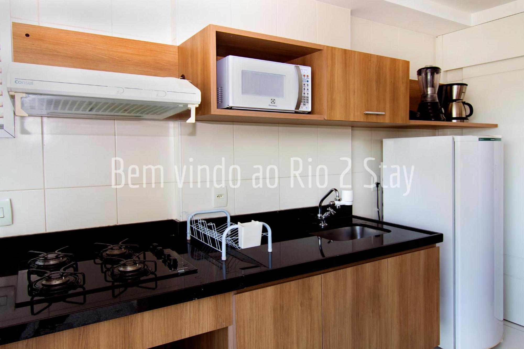 Verano Stay Flat Com Garagem E Wi-Fi - Parque Olimpico Río de Janeiro Exterior foto