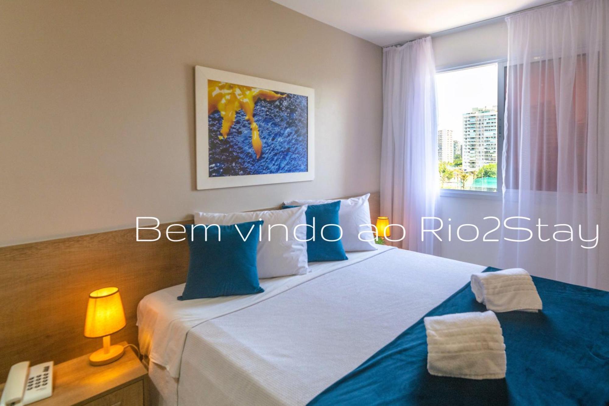 Verano Stay Flat Com Garagem E Wi-Fi - Parque Olimpico Río de Janeiro Exterior foto