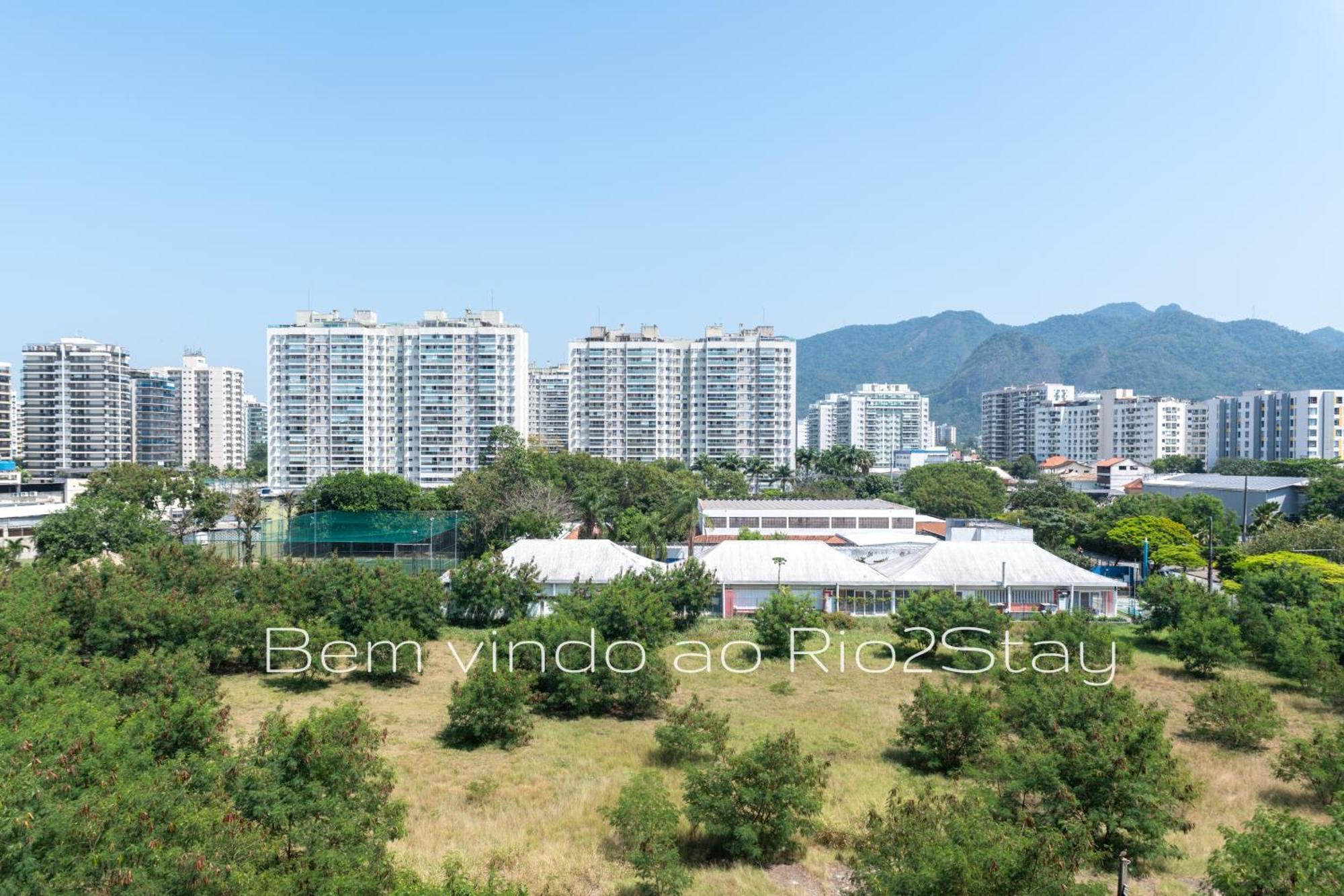 Verano Stay Flat Com Garagem E Wi-Fi - Parque Olimpico Río de Janeiro Exterior foto