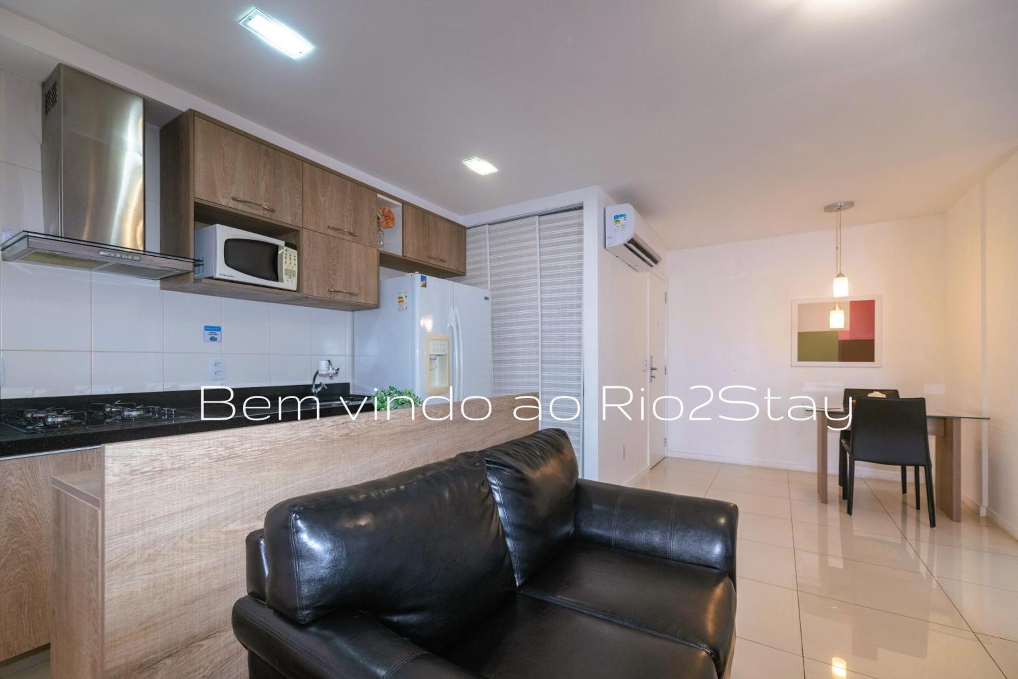 Verano Stay Flat Com Garagem E Wi-Fi - Parque Olimpico Río de Janeiro Exterior foto